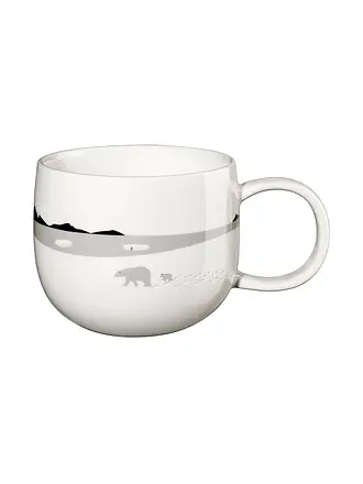 ASA SELECTION | Weihnachts Henkelbecher 0,4l South Pole | weiss